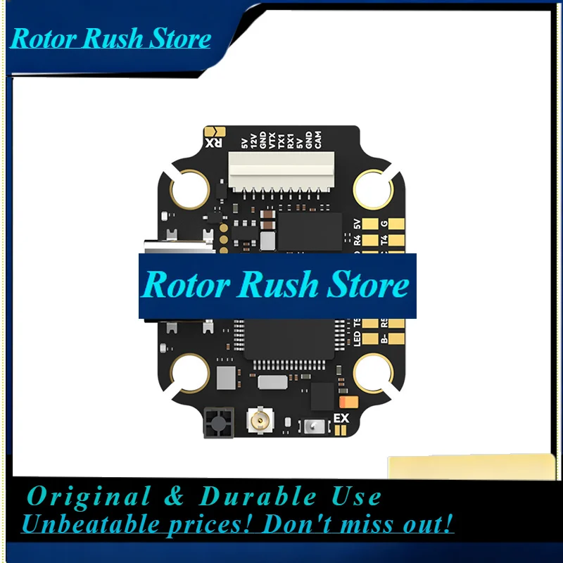 RoRuSiFlight-Borg 60R / 60RS ECS Stack 32bit 2-8S With Borg-Mini H7 F7 FFlight Controller / 60R / 60RS 4-IN-1 ESC For FPV Quadco