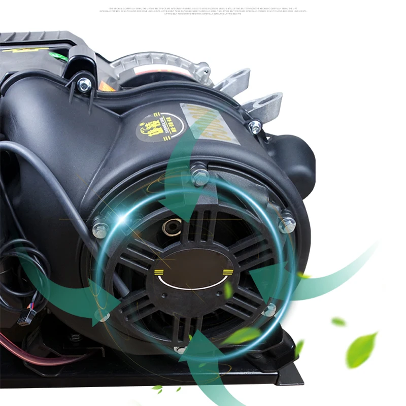 60V 72V 6KW Auto Electric Vehicle Generator mute frequency conversion double cooling Electrical Power-driven Generator no oil