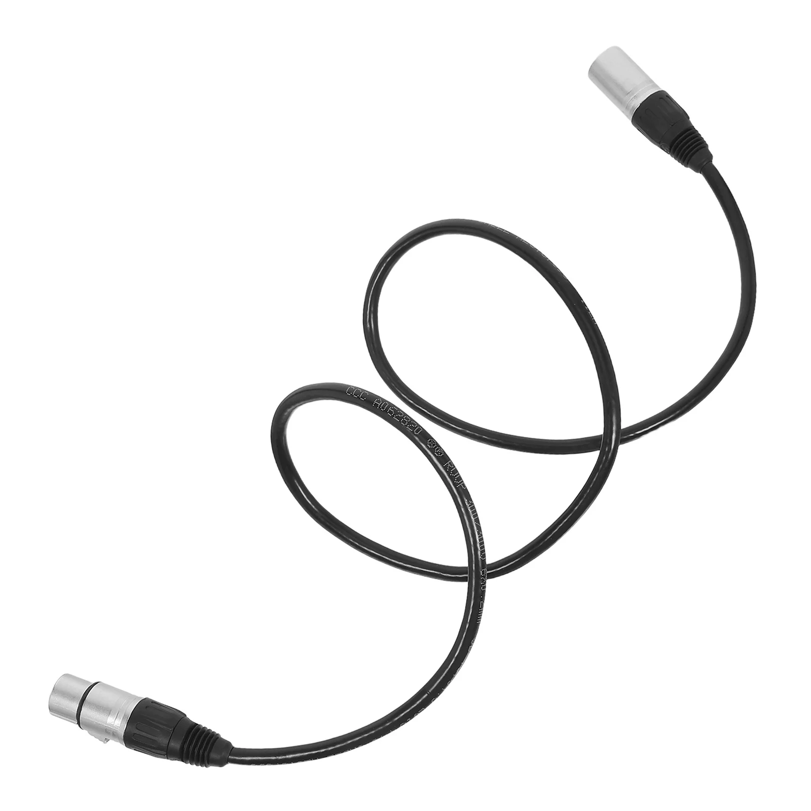 7-Pin Xlr Microphone Cable 1M 3.28ft Professional Audio Line for Performance Stage Setup High-Fidelity Transmission