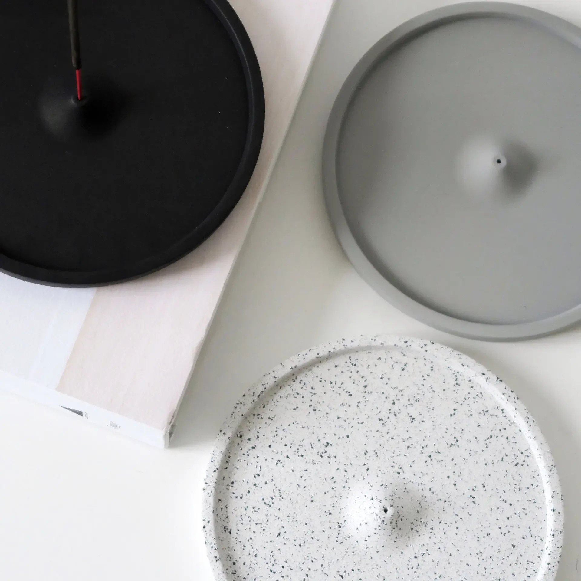 Ceramic Incense Burner For Christmas Palo Santo/Sage/Cone Wedding Centerpiece Porcelain Ash Catcher Tray Spa Aromatherapy