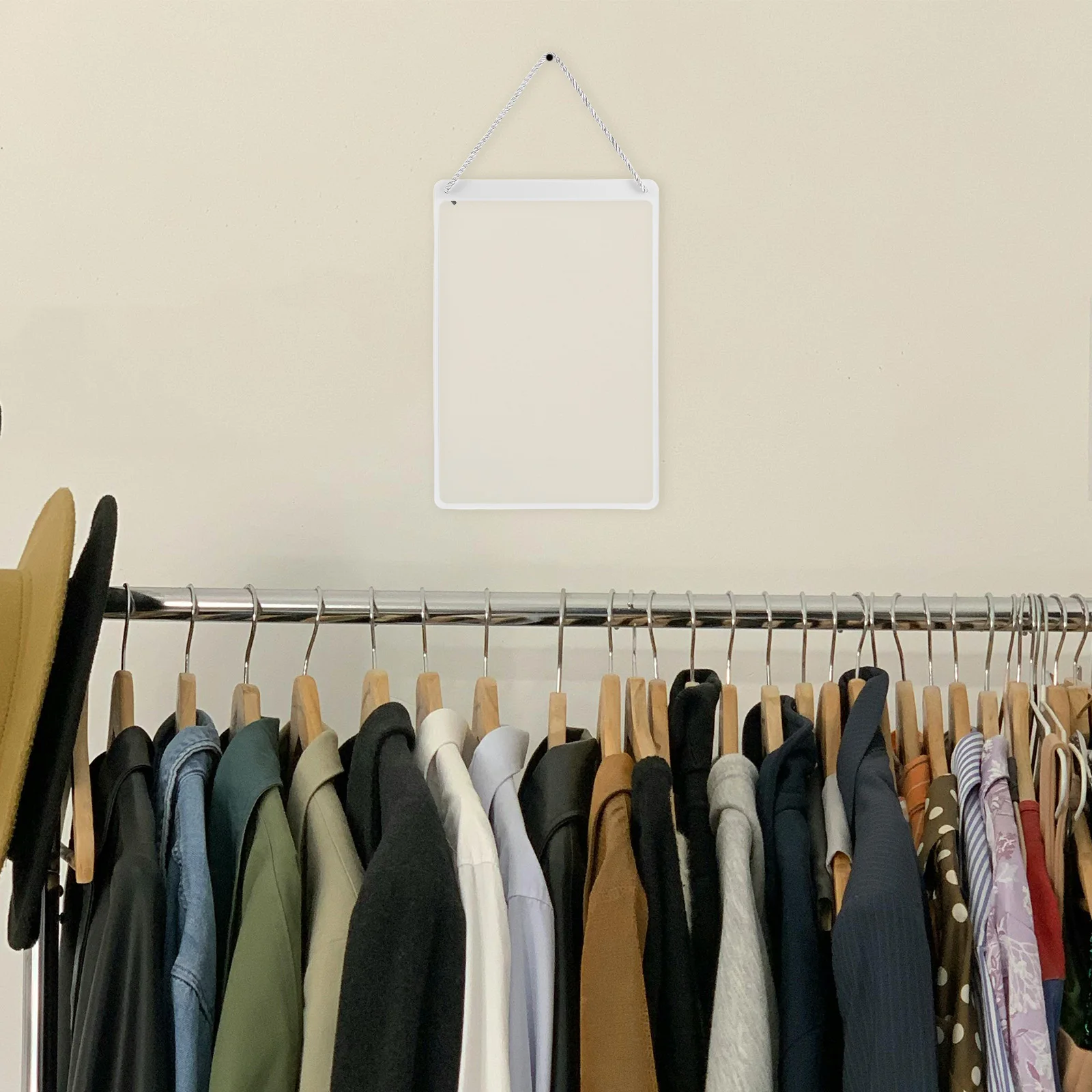 

Hanging PVC Advertising Sign Frame Display Hold Holder Hook for Store Exhibition Supermarket Restaurant Retail Office School