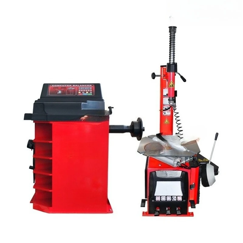 

assembly Tire removal Automatic balancing machine Pneumatic tire loading Vacuum tire removal