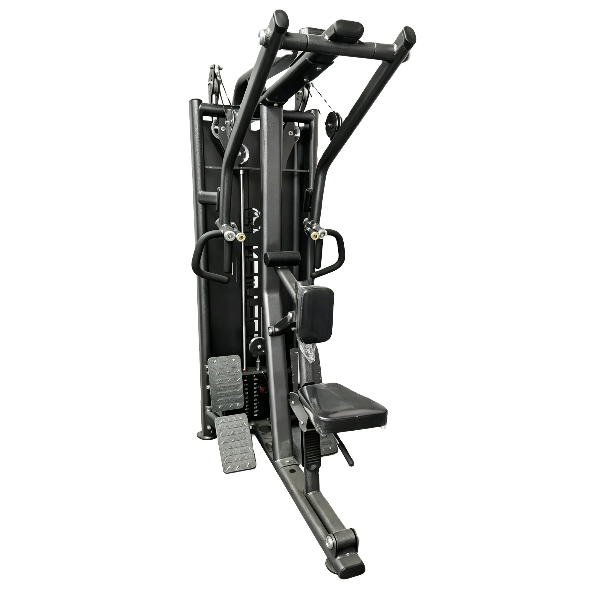 Factory Price Commercial Steel Gym Strength Equipment Multi-Function Adjustable Handle Lat Pulldown Machine Back Arms Training