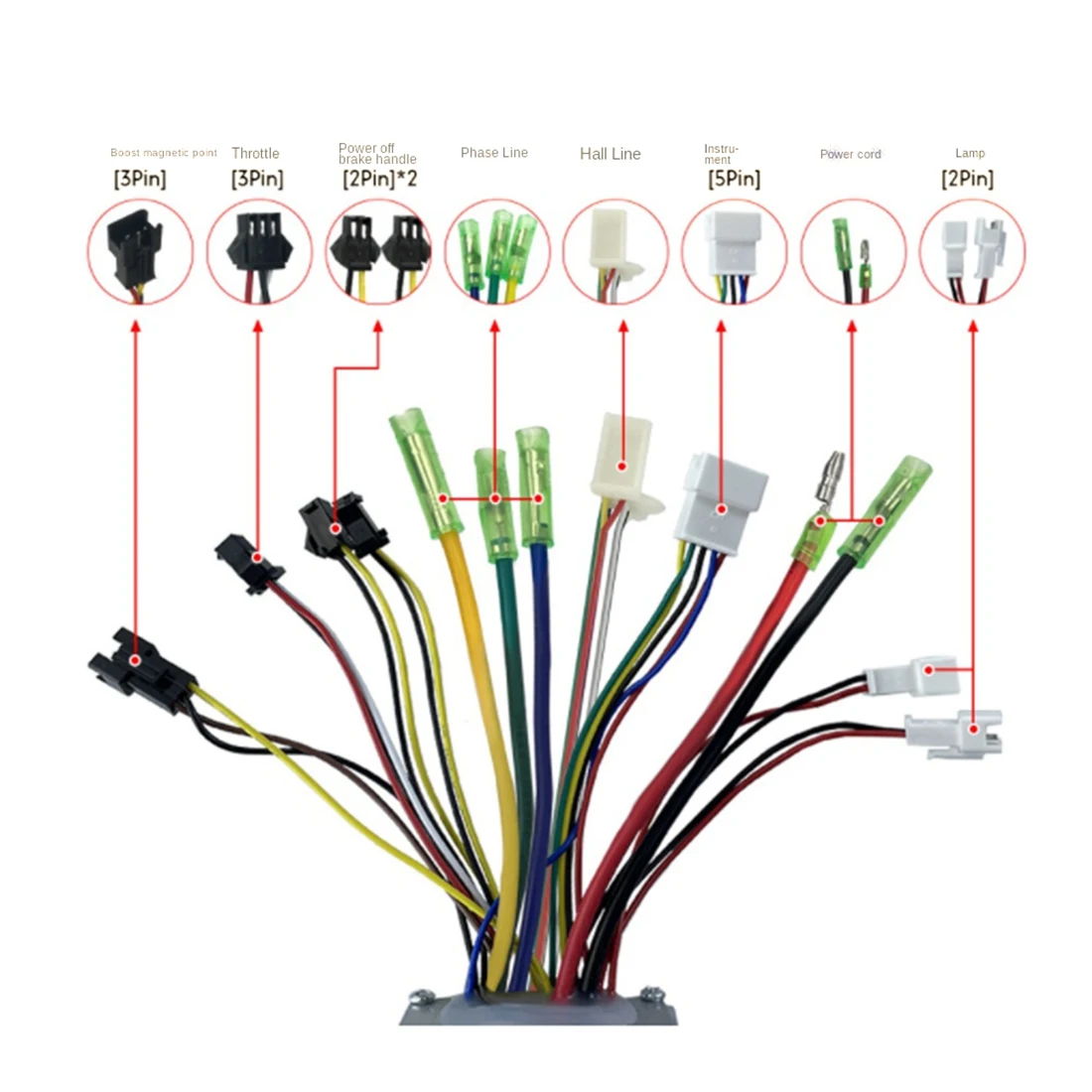 

ABUE-Ebike JN 15A прямоугольная волна SM с контроллером освещения OMT-M3 дисплей для 36 В/48 В 250 Вт/350 Вт комплект электрического горного велосипеда