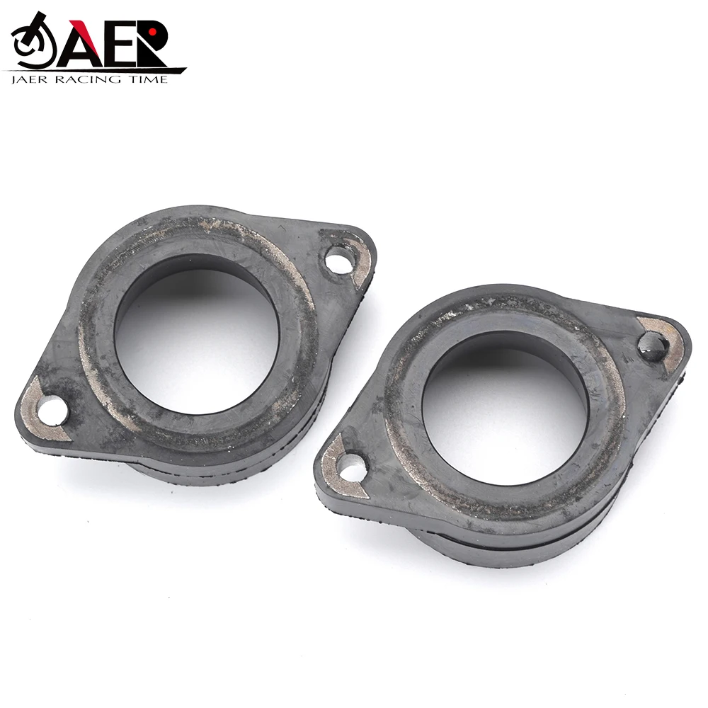 2PCS Motorcycle Carburetor Interface Adapter Intake Insulator Connector for Yamaha XS650 TX650