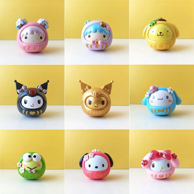 

Фигурка Sanrio, кукла-стакан, молитвенная кукла Cinnamoroll Melody Kuromi, украшения, аксессуары, игрушка