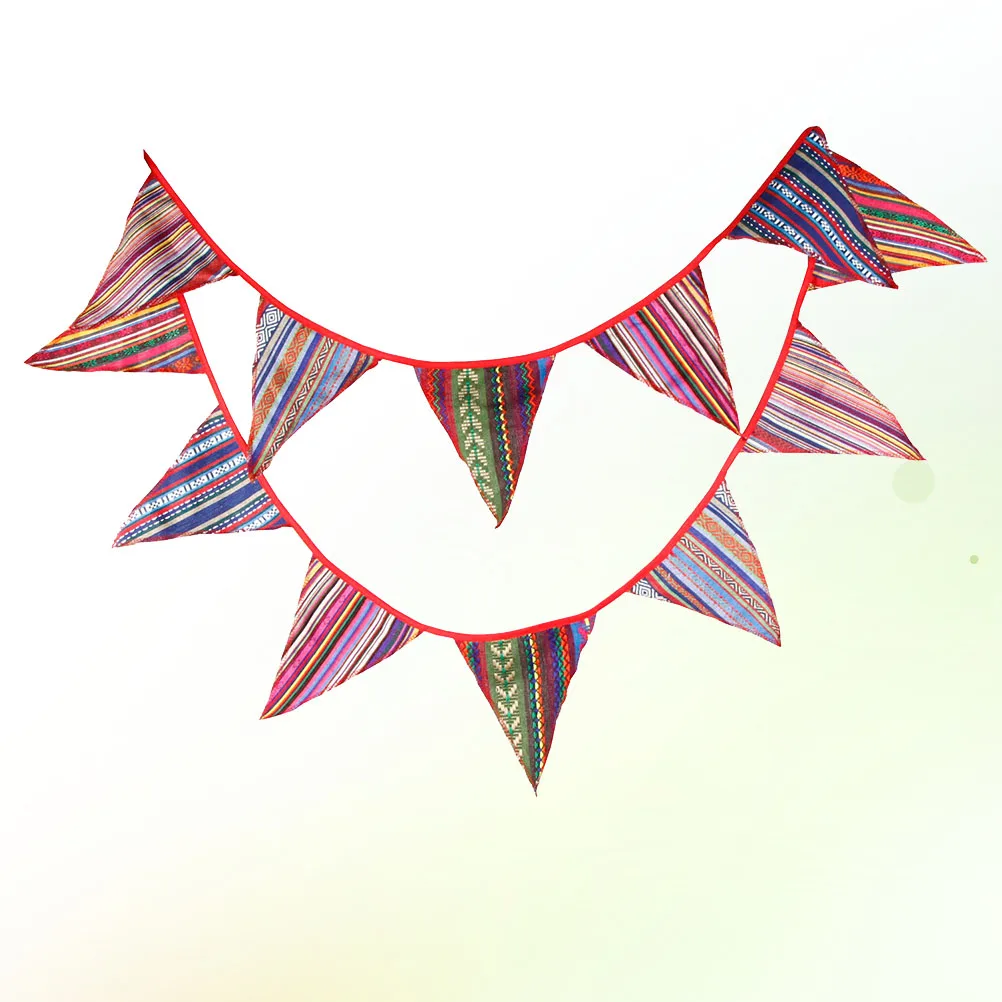 

Out Door Decor Tent Flag Decoration Hanging National Style Pennant Design