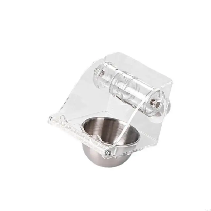 

XX9B Interaction Bird Feeder For Cage AntiSpill Easy Maintenances Bird Dispenser
