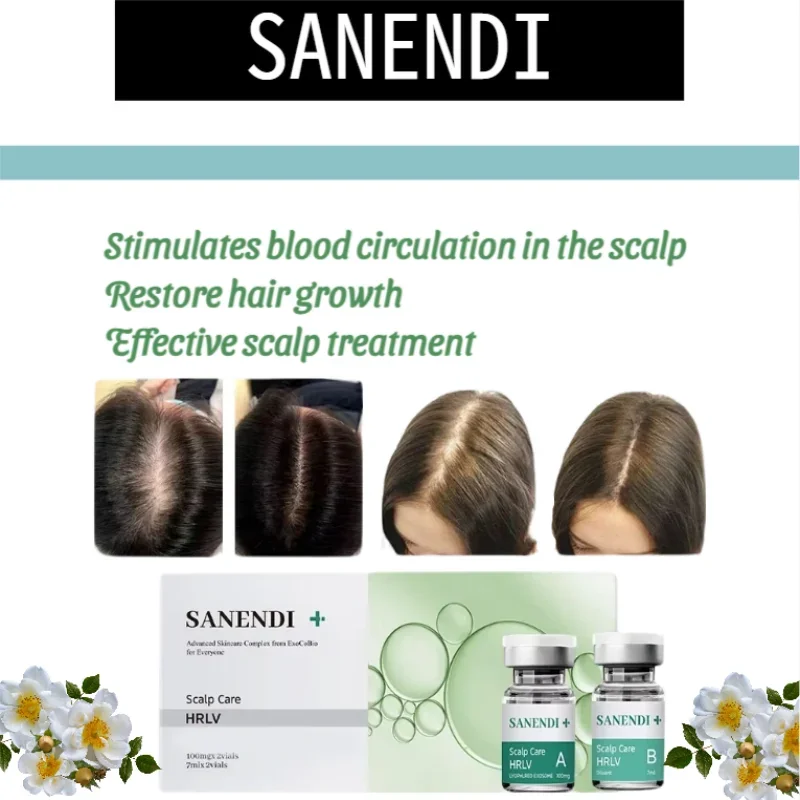 Sanendi Exo Serumflesjes Peptide Complex Voedende essentie voor verbeterde huidtextuur Dagelijkse hydraterende gezichtsverzorging