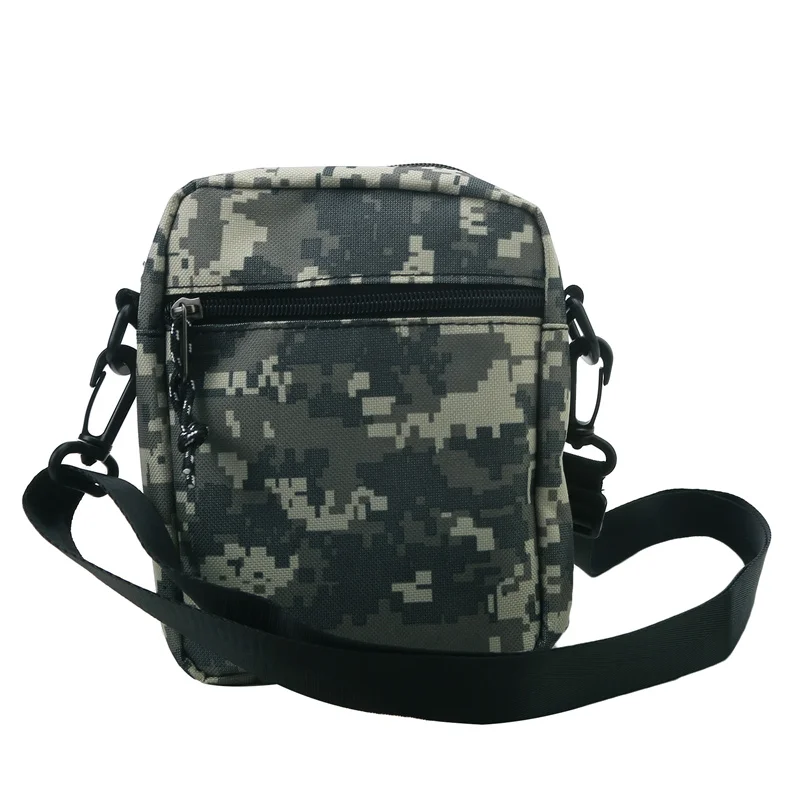 Simple Casual Mini camouflage Bag Men\'s Nylon Small Shoulder Bag For Oxford Messenger Phone Side Sling Bag Husband Chest PackNew