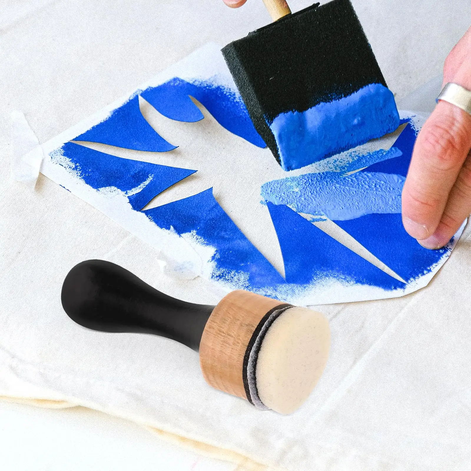 Round Replacement Foam Pad Aid Refill Sponge Pads Distress Ink for Distressing Blending Card Making Art Tools