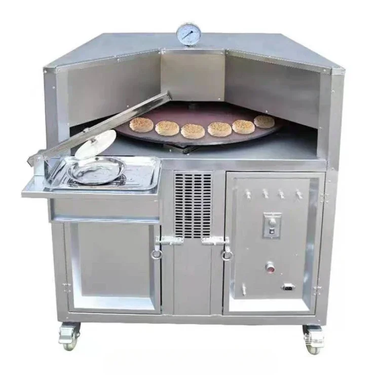 automatic lebanese electric chapati pita bread gas oven sesame cake pita bread baking making machine roti maker oven