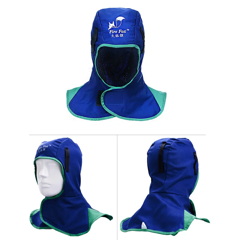 Welding Cap  Welder Hood  Fire Flame Retardant  Welding Hats  Washable Flame Retardant Welding Neck Face Protection Hood