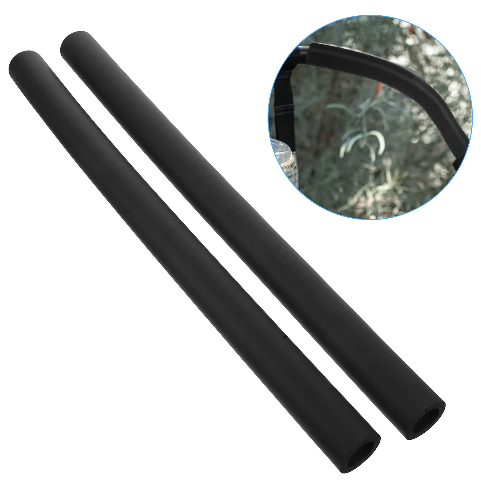 2 Pcs Sponge Grips Stroller Handle Replacement Bar Chew Cover Wrist Baby Protector