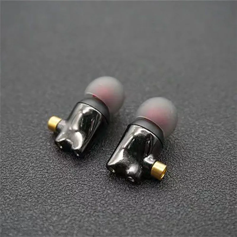 DIY IE800 Earbuds Earphone with Ceramic Case MMCX Plug-in In-Ear Unit for Bass Balance MMCX Bluetooth Wired with Headphone Head