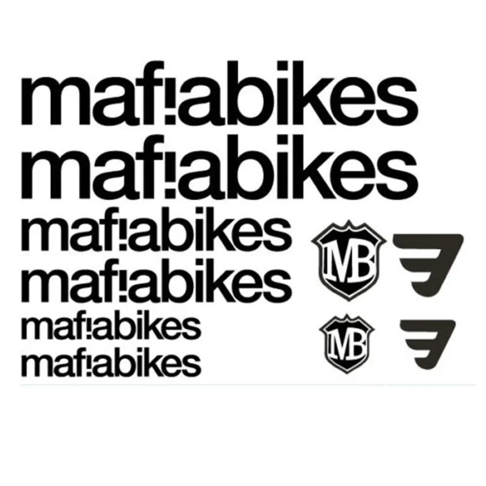 for Mafia bike decals labels with bike stickers