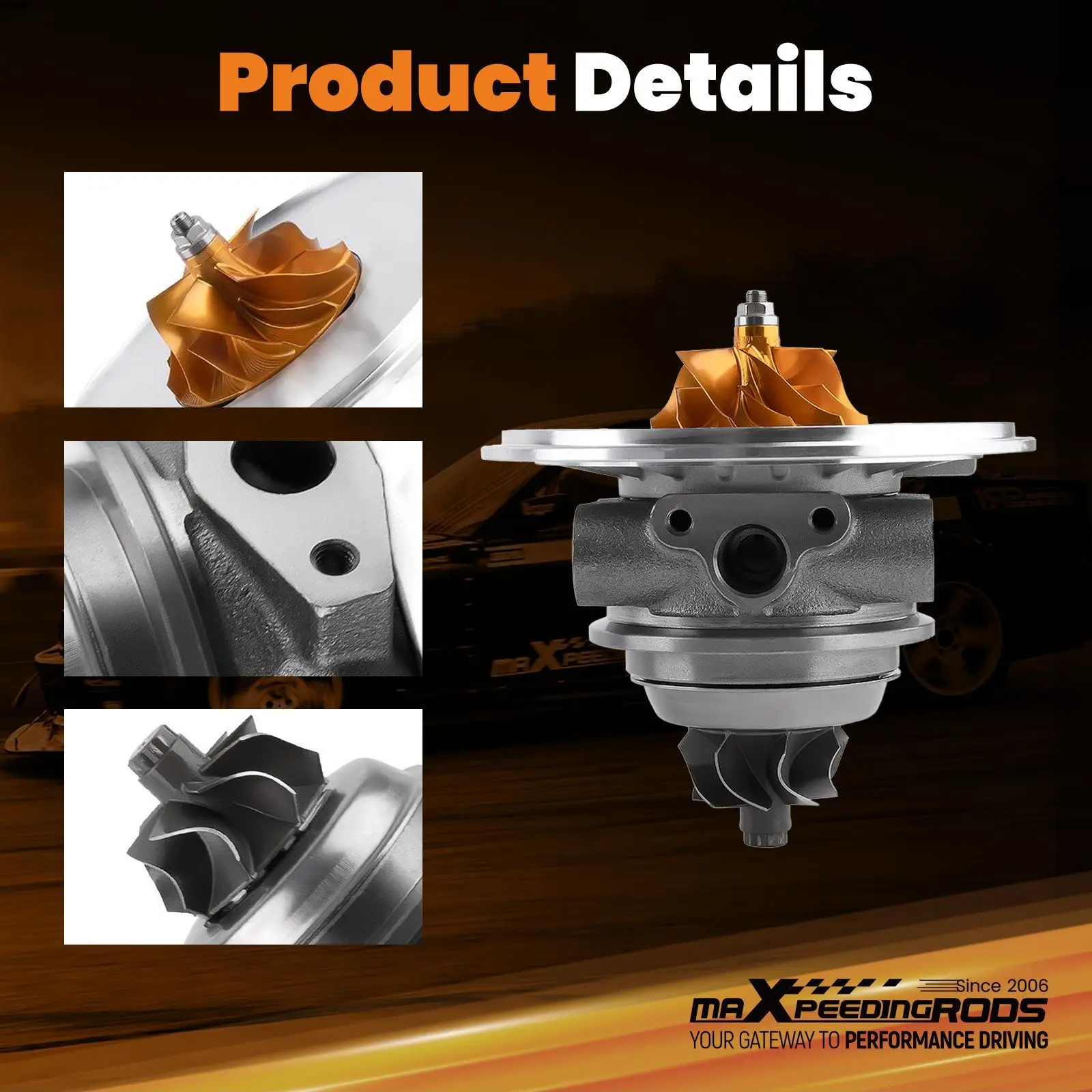 Turbo Cartridge Chra for Mercedes SLC300 GLC300 C300 E300 2.0 Engin Billet Wheel