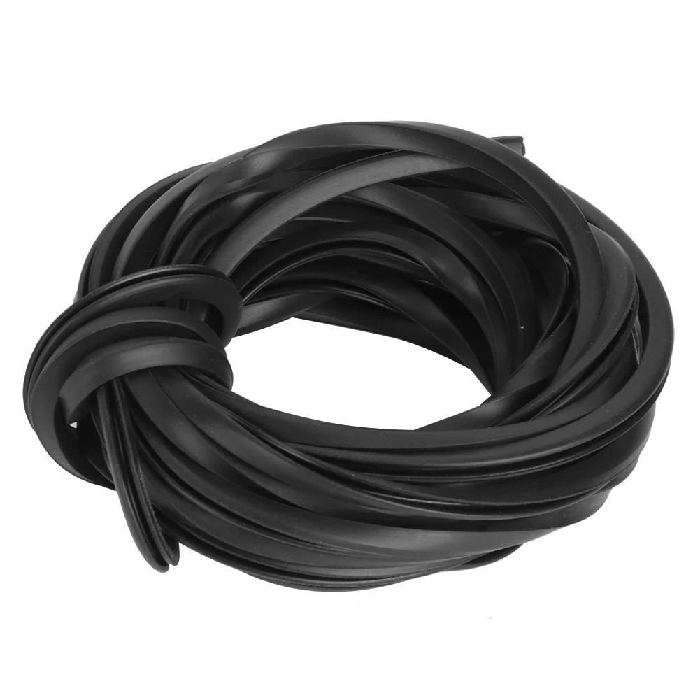 Glass Rubber Strip Greenhouse Rubber Black Greenhouse Rubber Strip Line Cable Greenhouse Accessories Supplies for Glass Sealing