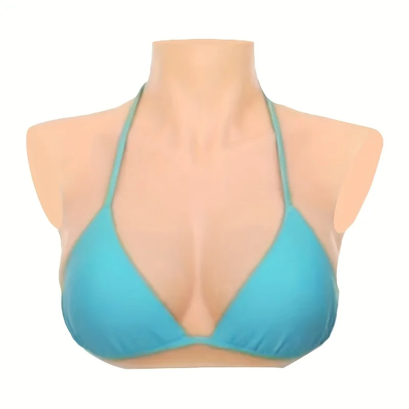 CDEG Cup - Realistic Breast Prosthesis for Film, TV, Theater, Drag Performances - Non-Slip Base, Compatible with Breast Plates