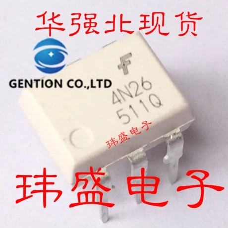 

20PCS 4N26 DIP-6 light coupling 4N26M white IC chips in stock 100% new and original
