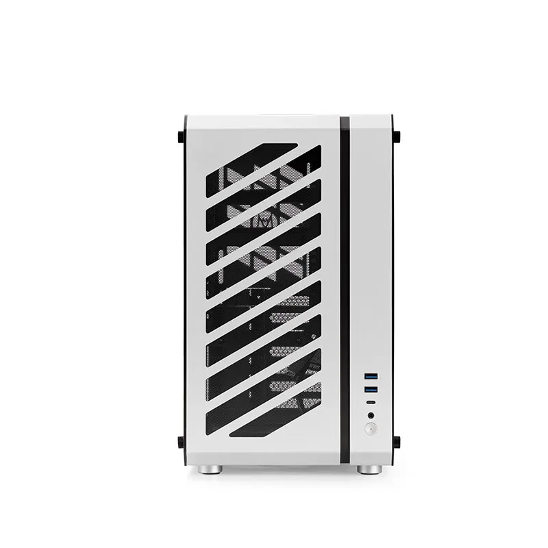 Mini Tower PC Case with Tempered Glass Side Panel  2025 NEW MECHANICAL MASTER C34 Pro ATX Case Support ATX PSU & Air Cooling