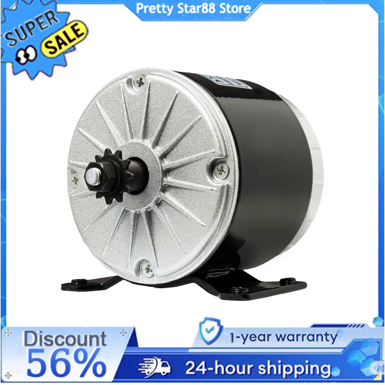 Generatore motore magnetico permanente DC 350W per turbine eoliche 36V 11 velocità Conservazione energetica e protezione ambientale