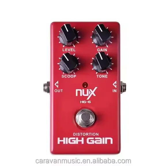 NUX HG-6 high gain guitar effector made in China