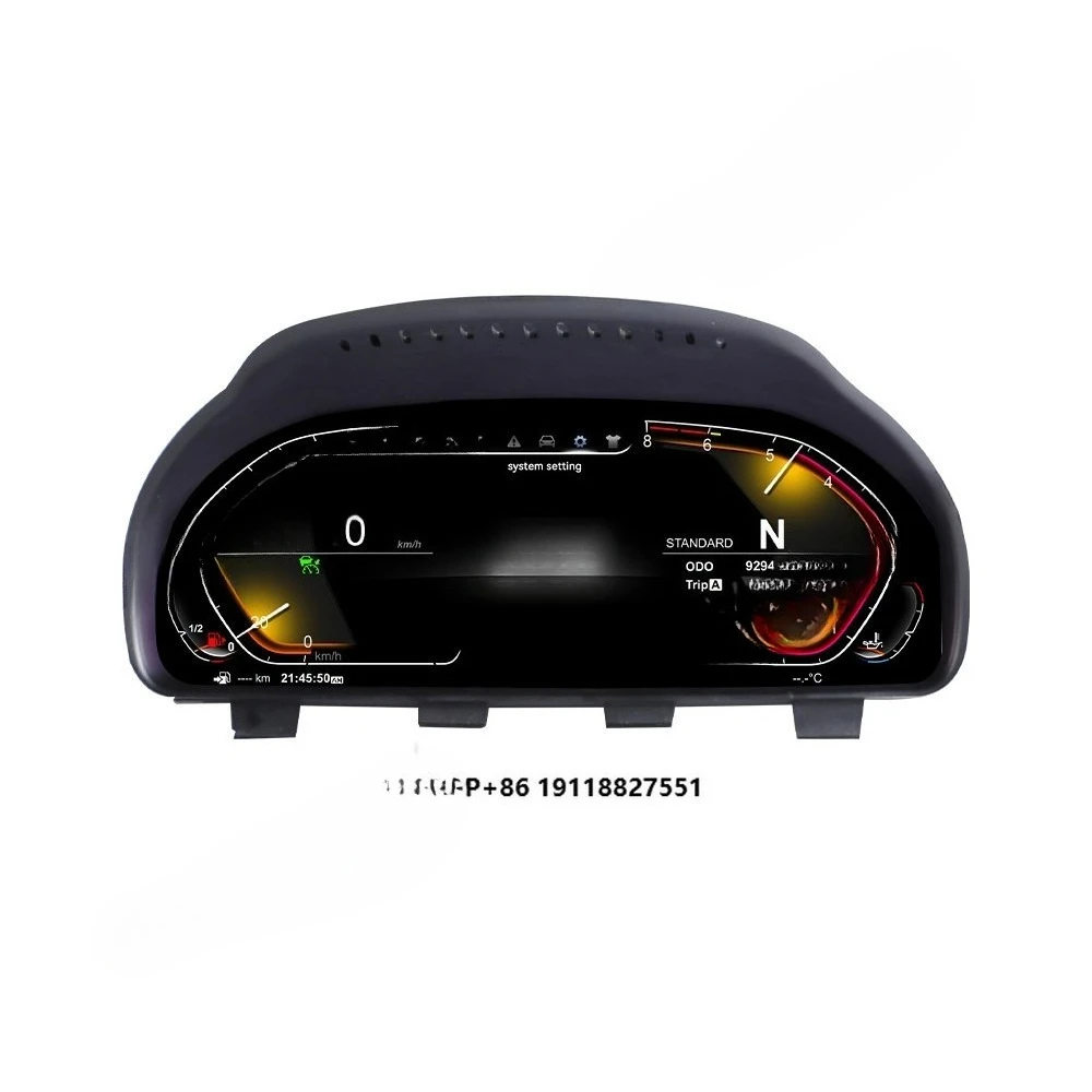 

ZWNAV 12.3" LCD Digital Cluster for 5 Series GT-F07 2009-2016 5 Series F10F11F18 2010-2017 Car Dashboard Instrument Panel