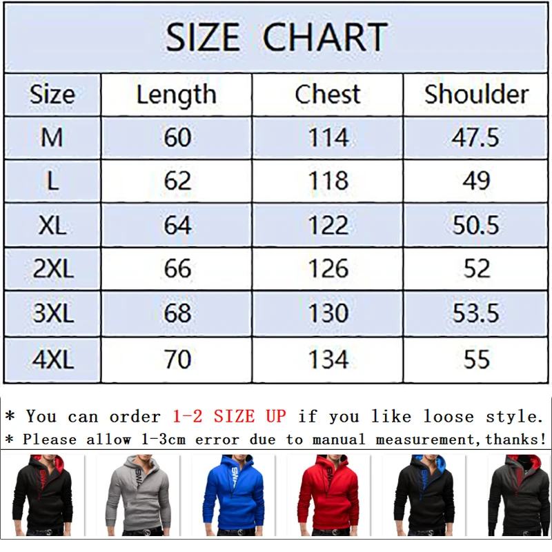 Zipper Print Hooded Sweatshirt for Men Autumn Winter Fashion Casual Sports Tops Male Long Sleeve Solid Color Pullover Streetwear