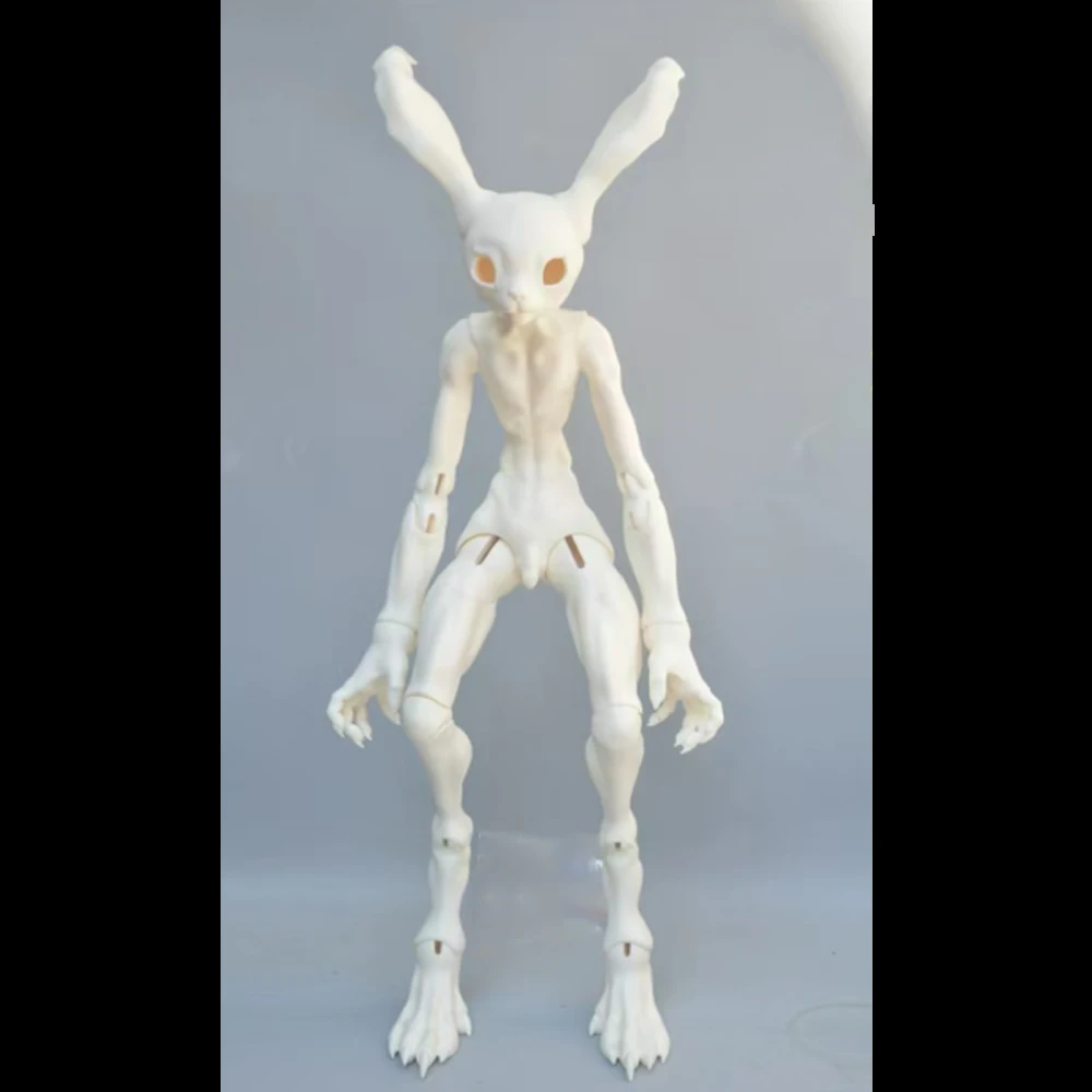 New 1/4 BJD Doll Rabbit No Makeup Resin BJD Animal Doll NudeDoll Ball Jointed Dolls Without Makeup BJD Toys