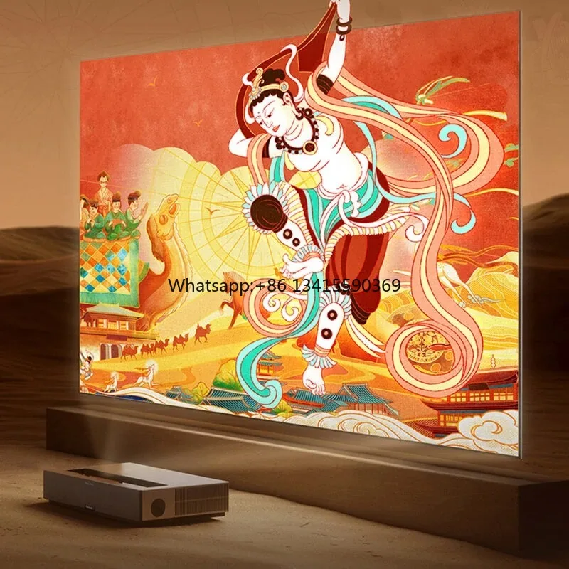 [3-летняя гарантия] Новый проектор Fengmi T1 Tri-la 2022 года 2800ANSI 4k ультракороткофокусный проектор Fengmi T1