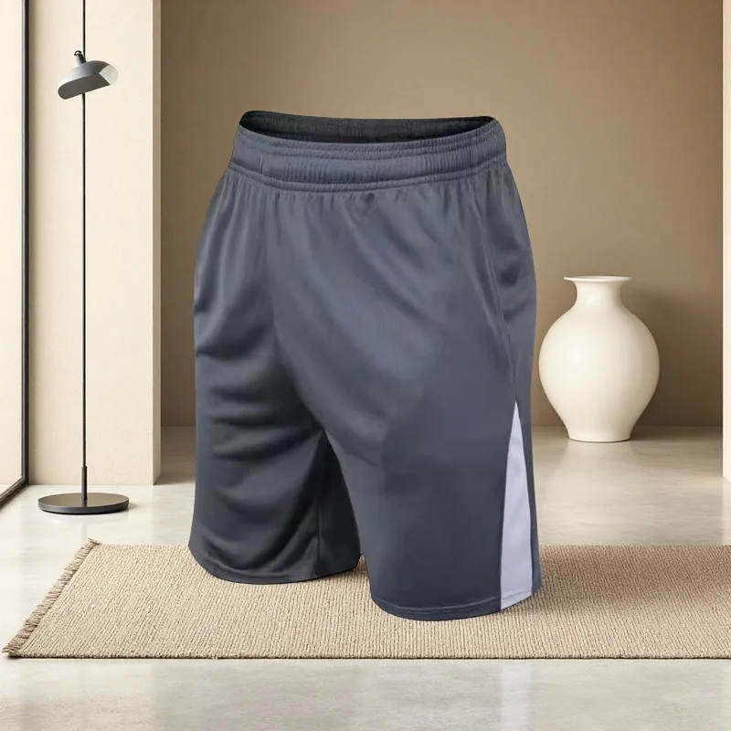 2025 NUOVI pantaloncini sportivi fitness uomo palestre estive allenamento pantaloncini in rete traspirante maschile pantaloni corti da spiaggia ad asciugatura rapida abbigliamento sportivo da uomo ﻿