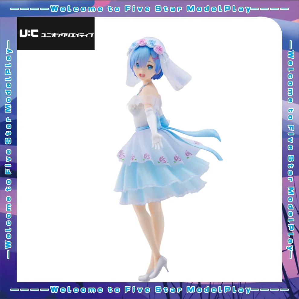 【FS】UnionCreative Re: Life in A Different World From Zero REM Wedding Dress Figure Model Toy Gift