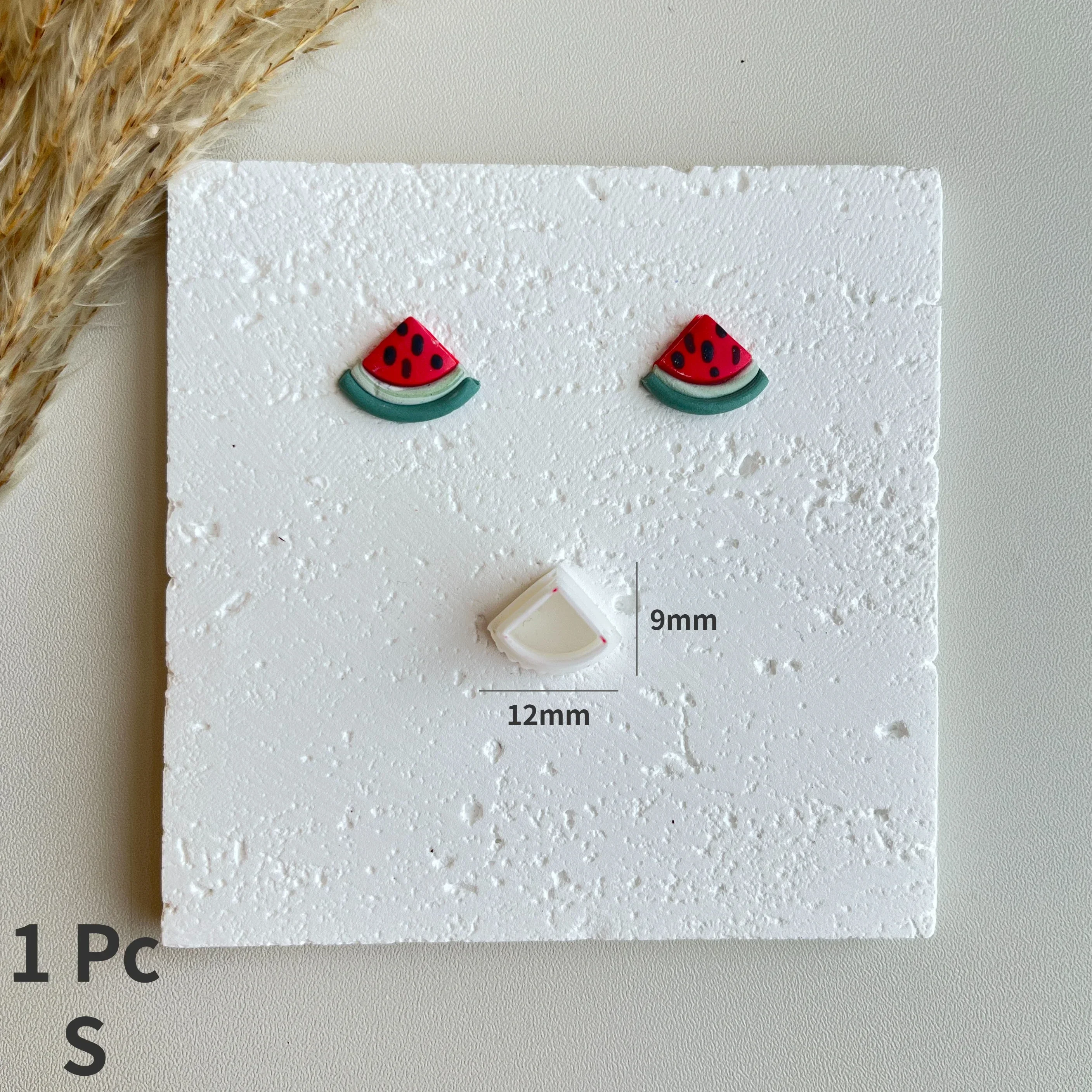 Fruits Series Polymer Cutting Molds for DIY Earrings
