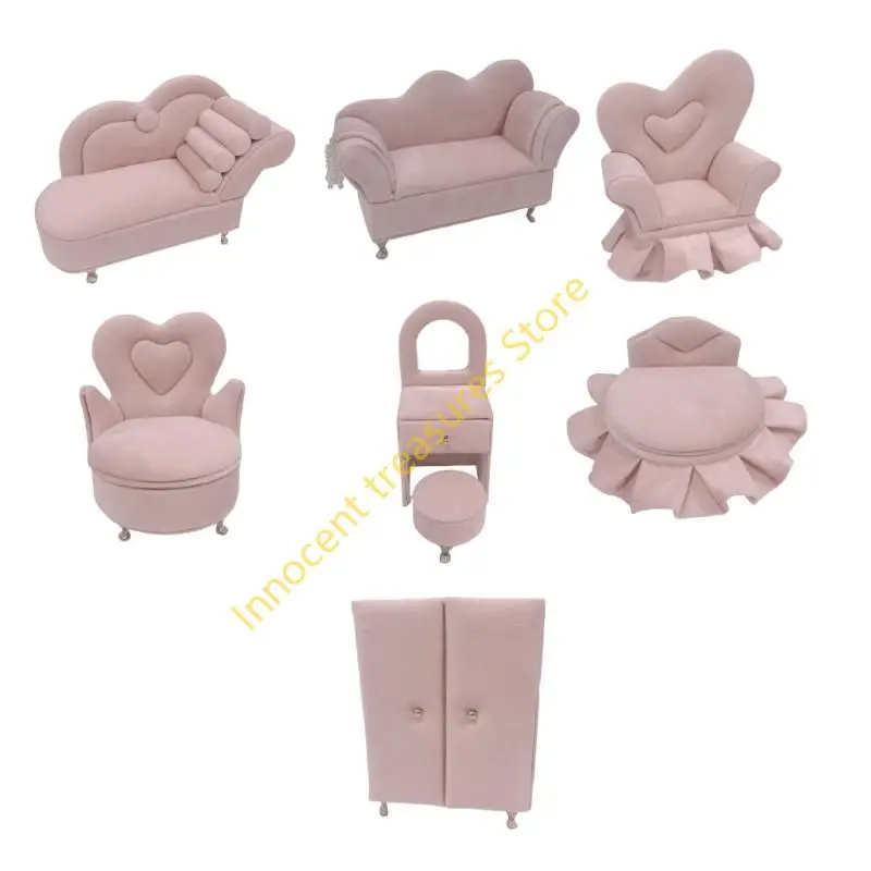 

3XUA Sofa Shaped Jewelry Box Beautiful Jewelry Case Jewelry Storage Organizers