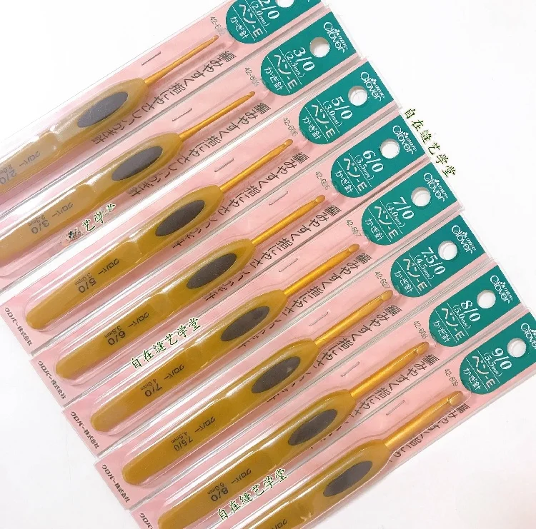 ゴールドクローバーコカコーラ2mm6mm厚糸フック針ペンスタイル42602-610ホームテキスタイル縫製diy材料ツールと完成品