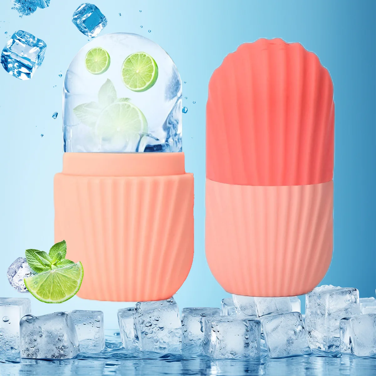 

Новый продукт: Face Ice Pad, портативный. Продукты для макияжа льда для лица, массаж лица, форма для льда для лица