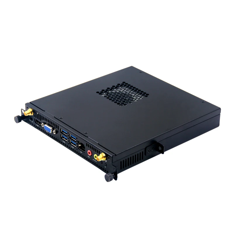 

Piesia OPS Mini PC Industrial Computer Integrated 4th/5th Mobile Haswell-U Single Chipset CPU DDR3 Support OPS Expansion