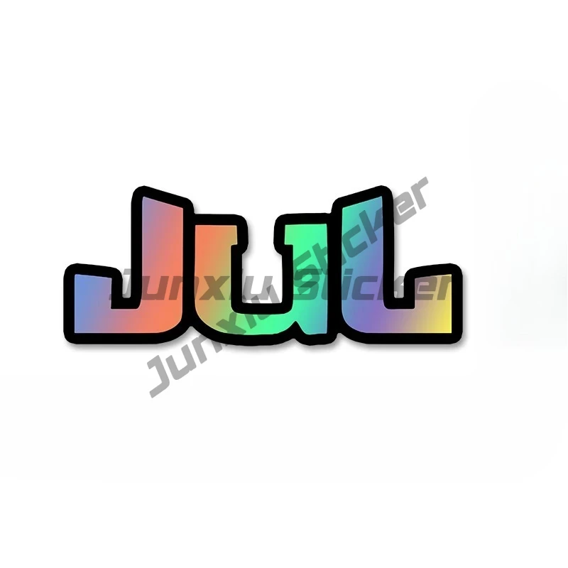 

JUL Motorcycle Stickers Waterproof Vinyl Decals Suitable for Motorcycle Helmet Windshields Fuel Tank Fairings Universal