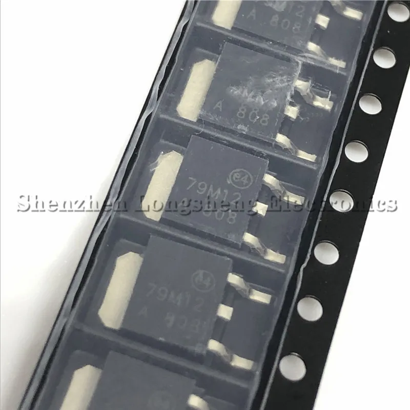 10PCS/LOT L79M12CDT 79M12 TO-252  SMD regulator IC three-terminal regulator tube  New In Stock