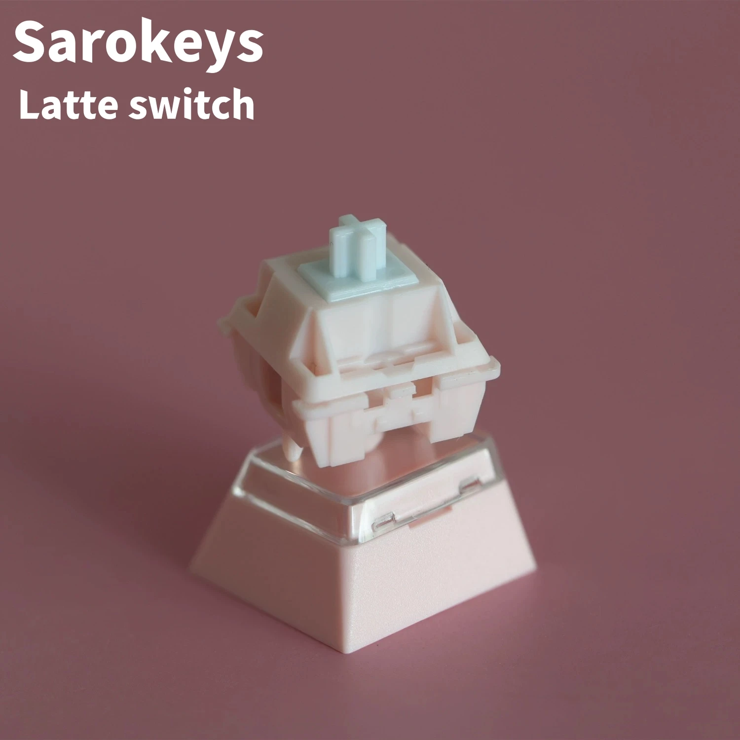 Sarokeys Latte Switch Linear 5Pin 43g POM Switches Custom DIY for Mechanical Keyboard Kit Gaming Accessories GMK67 GK61 RGB MX