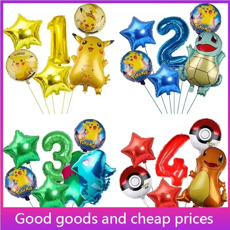 6-pcs-pokemon-pikachu-baloes-festa-de-cha-de-bebe-decoracao-charizard-squirtle-bulbasaur-numeros-de-aniversario-baloes-presente-brinquedos-novo