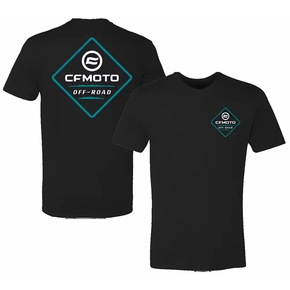 

2025 New Women Men T-shirt Men's T-shirt Summer Clothing Round Neck T-shirt Motorcycle Cfmoto Cf
