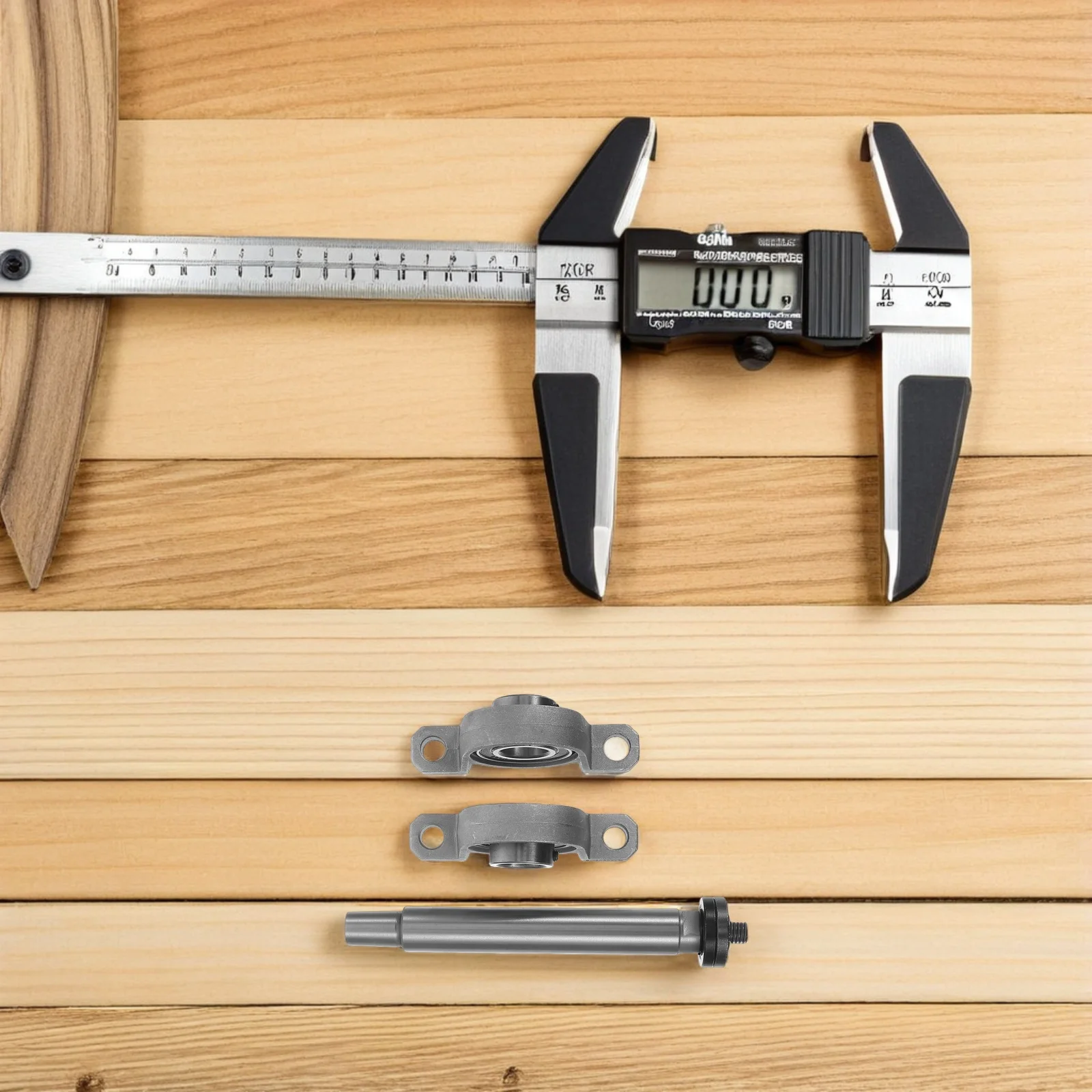 

1set 1Set Table Saw Spindle Seat Bearing Pulley Lathe Chuck Fixture For Rotary Cutting Machine Diy Bead Tools Bench Accessories