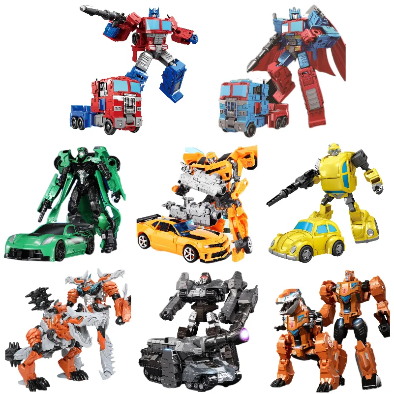 Transformation Robot Car Toys Transforming Figure Tank Aircraft Dinosaur Models Action Figures Children Birthday Gifts For Boys