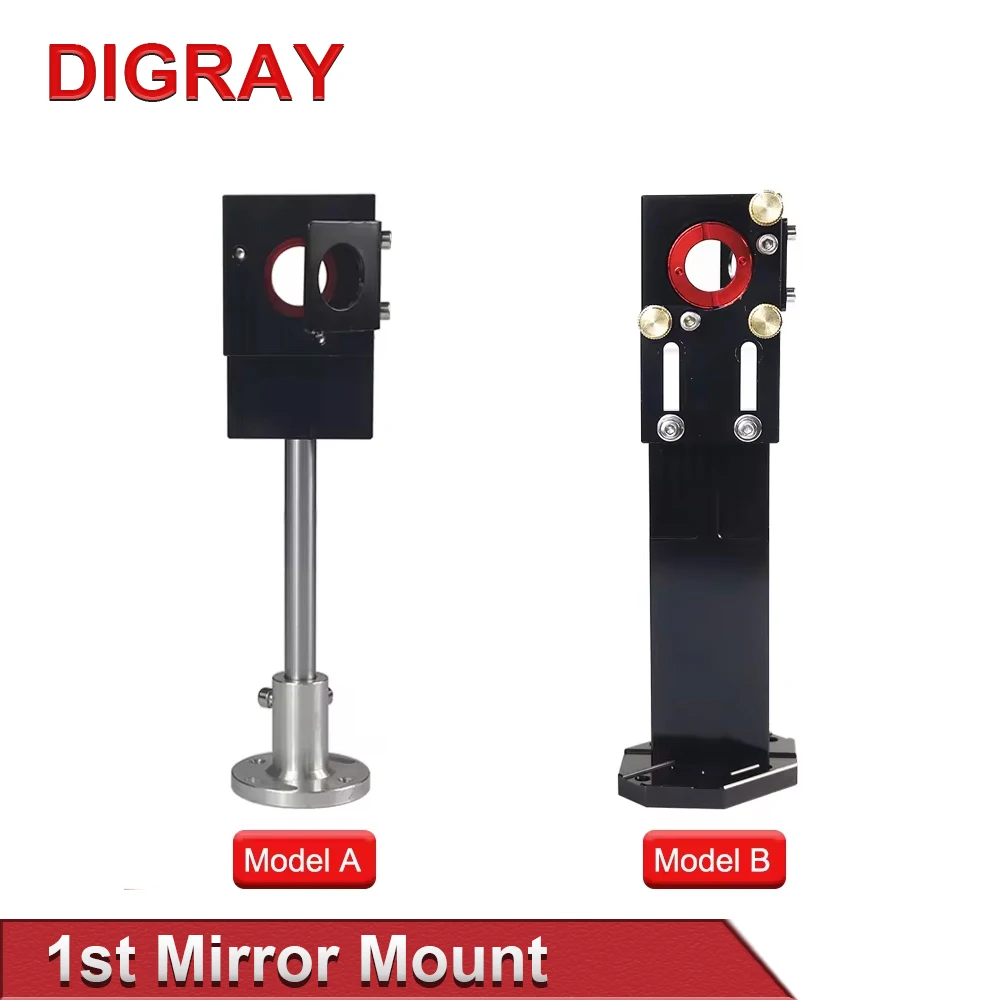 DIGRAY Dia.25mm CO2 Laser Head First Mirror Mount Reflective Mirror 25mm Integrative Mount for Co2 Laser Cutting Machine