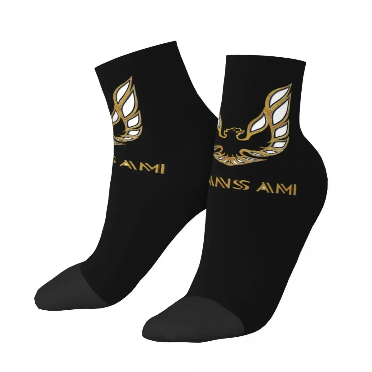 Pontiac Firebird Trans-Am Gold Socks Harajuku Super Soft Stockings All Season Socks Accessories for Unisex Gifts