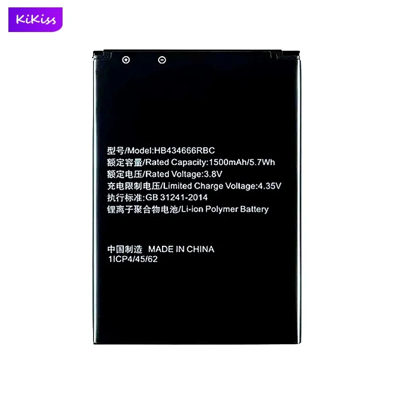 HB434666RBC Mobile Wi - Fi Battery For Huawei E5573 E5573S E5573S-32 E5573S-320 E5573S-606 E5573S-806 1500mAh Real Capacity