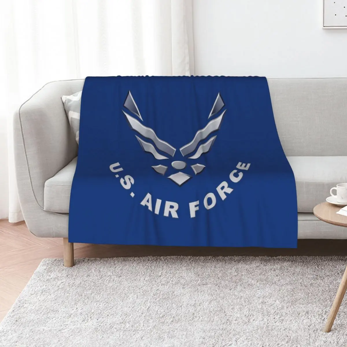 U. S. Air Force Symbol for Dark Colors Throw Blanket christmas gifts Winter beds Stuffeds For Sofa Thin For Baby anime Blankets