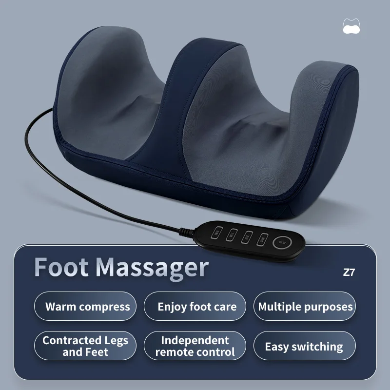 Hot Selling Multi-Functional Home Foot Massage Machine with Heat Feature Remote Control Leg & Kneading Foot Massager Body Care